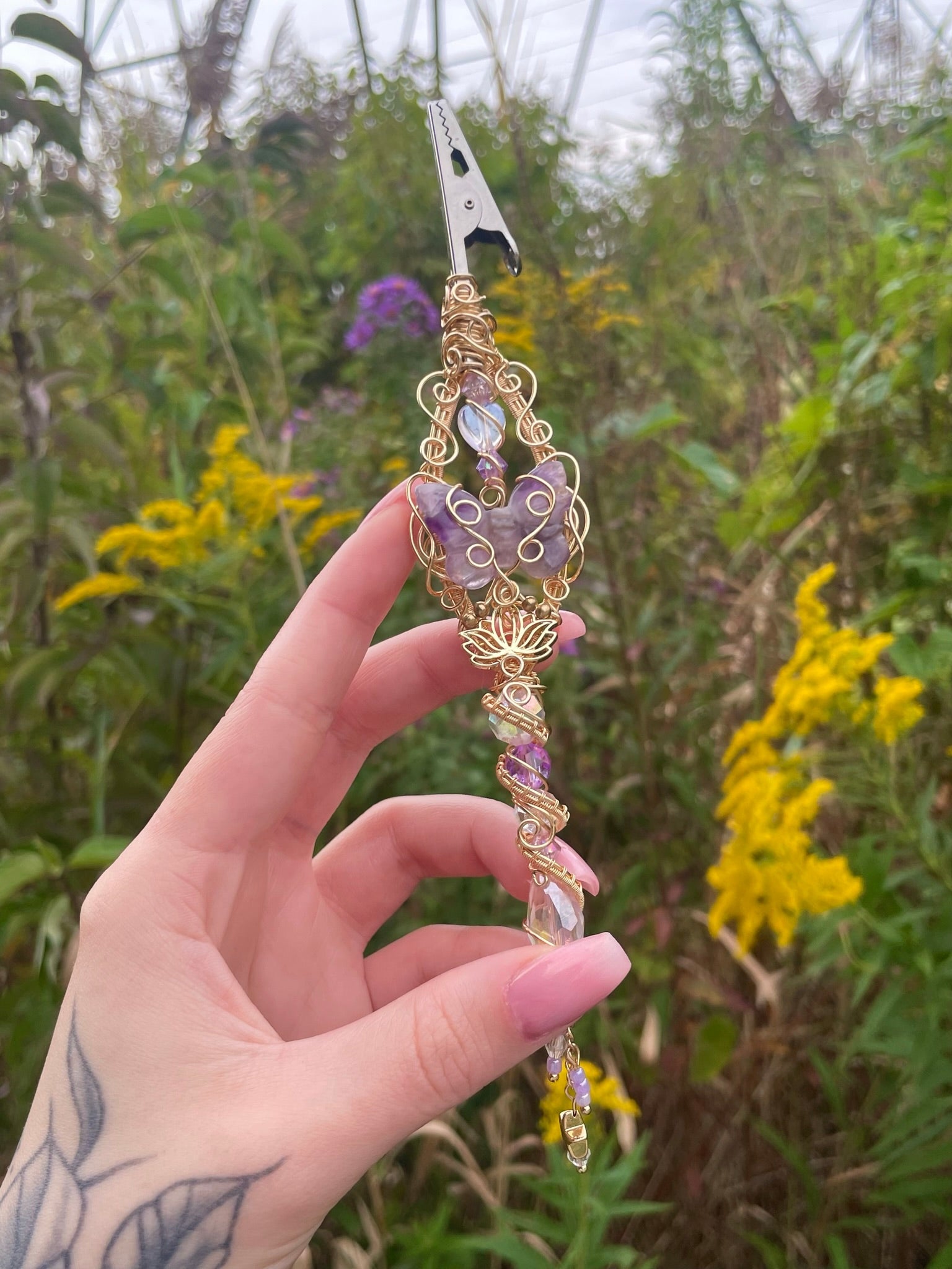 Lotus Fairy Magic Puff Wand