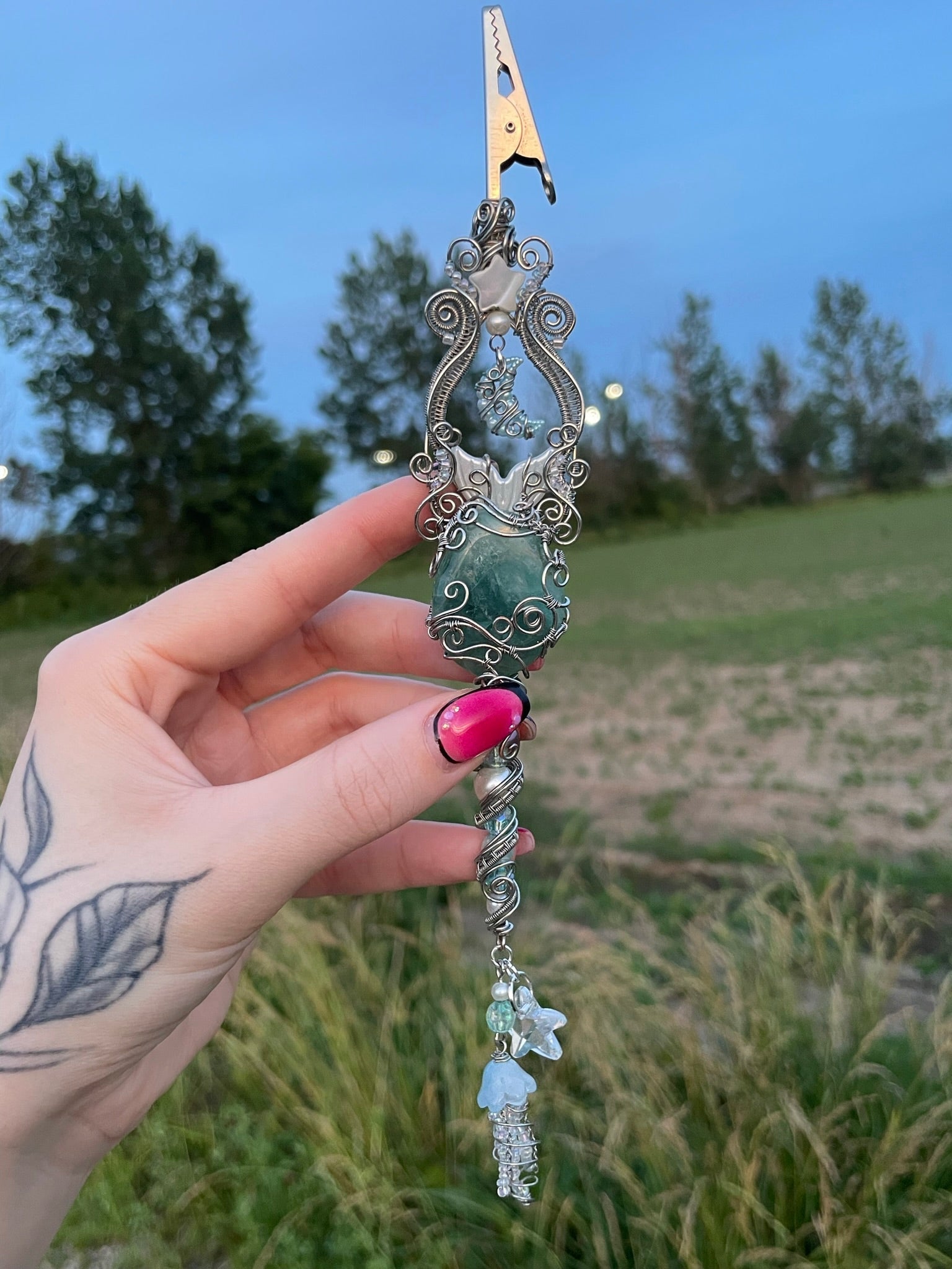 Ocean Mermaid Magic Puff Wand