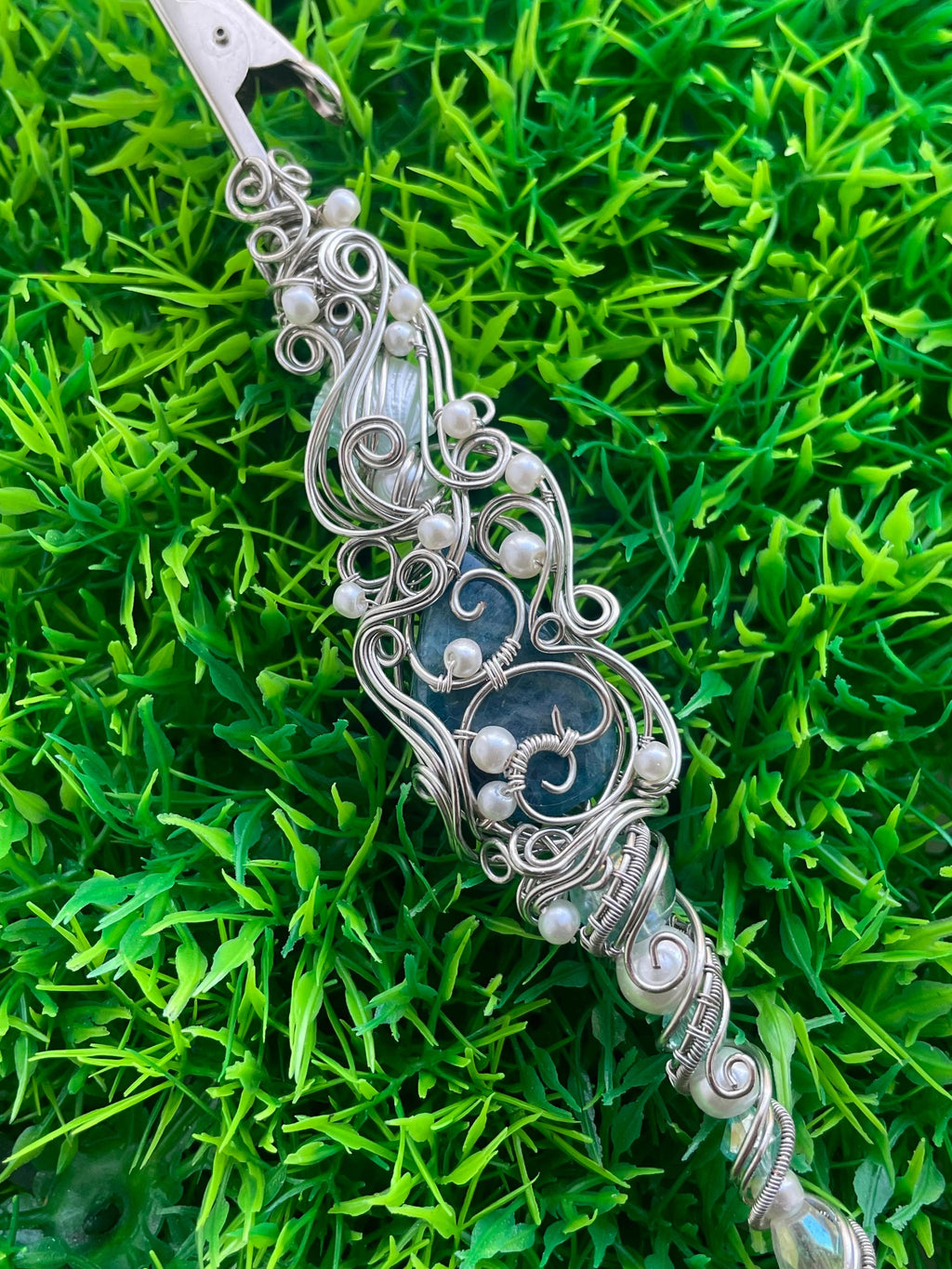 Magic Mermaid Smoking Wand With Blue Apatite