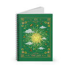 The Sun Tarot Card Spiritual Lined Page Journal | For Manifestation, Spellwork, Shadow Work, Self Reflection, And More