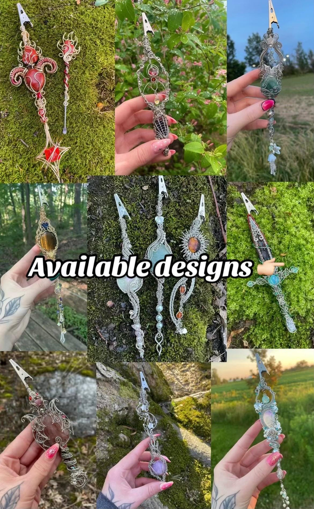 Claim A Pre-Drawn Magic Smoking Wand Design DEPOSIT