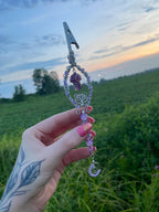 Amethyst Magic Mushroom Smoking Wand