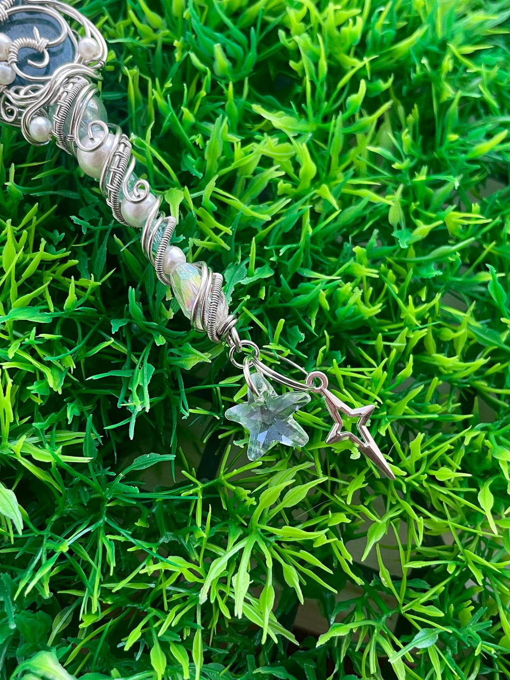 Magic Mermaid Smoking Wand With Blue Apatite