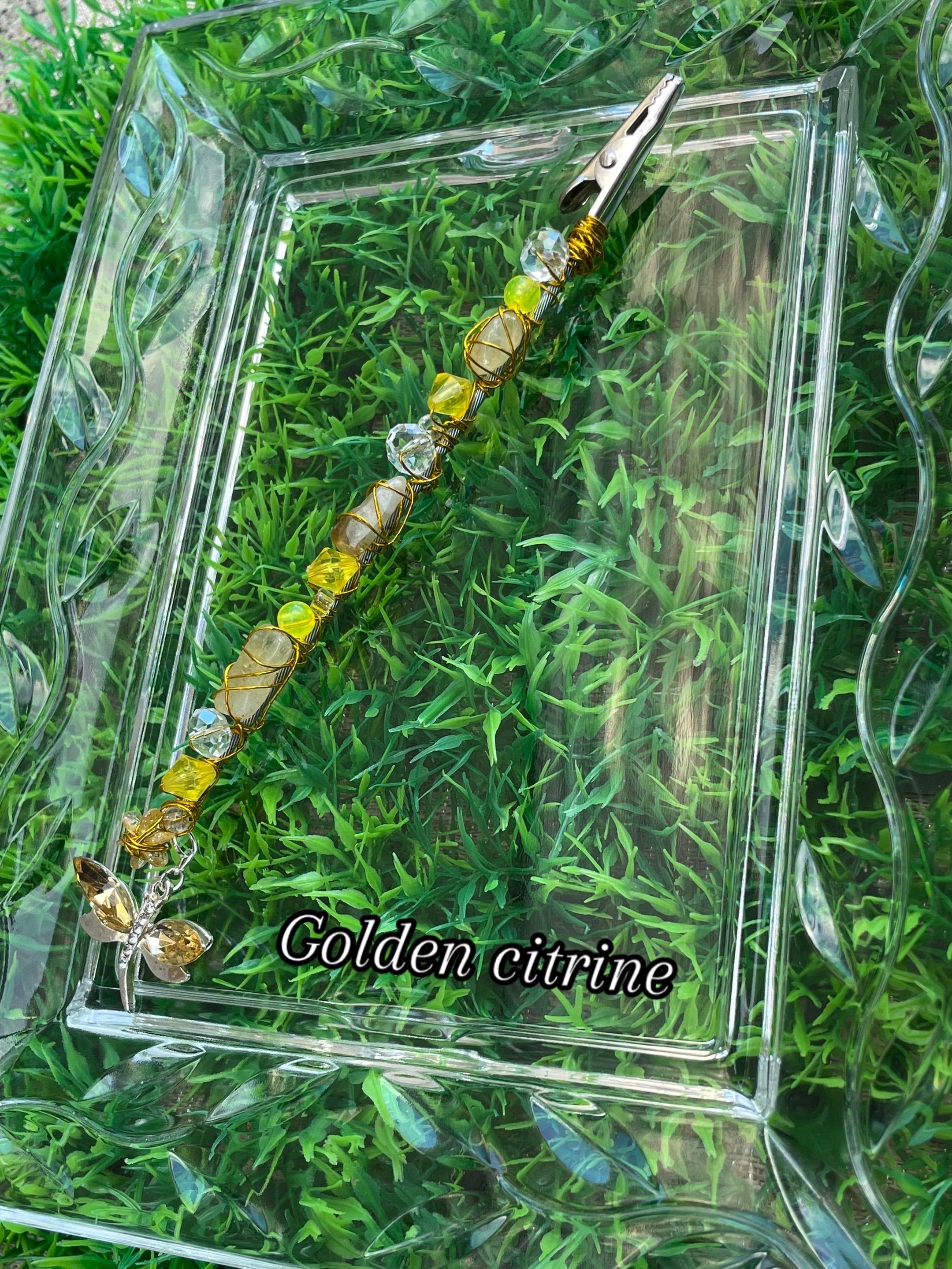 Citrine Magic Smoking Wand