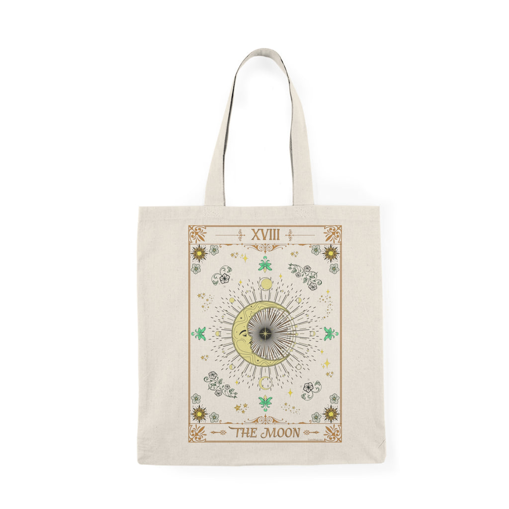 The Moon Tarot Card Astrology Tote Bag