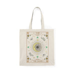 The Moon Tarot Card Astrology Tote Bag