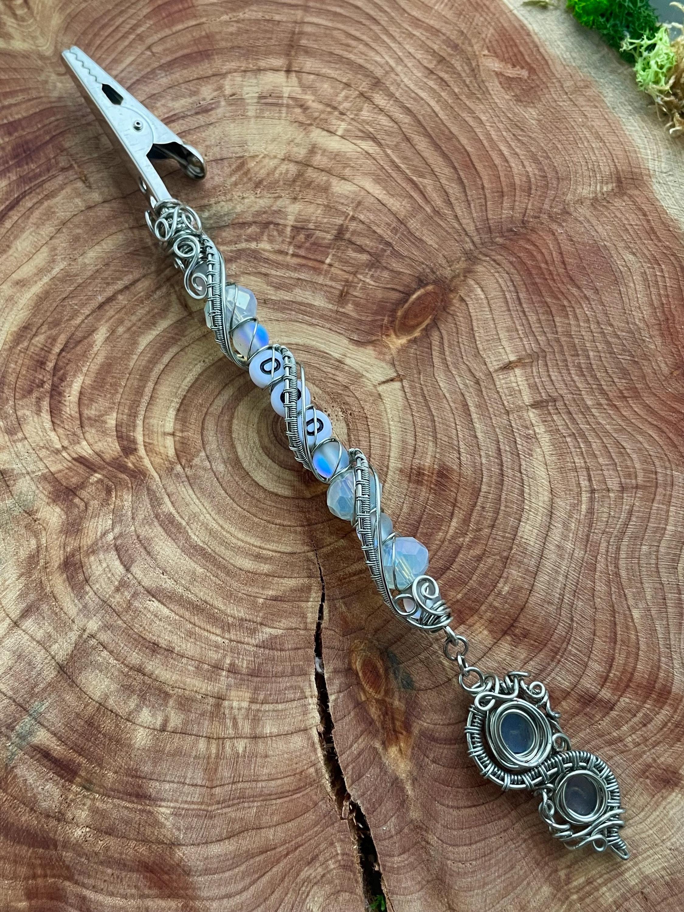 000 Angel Number Smoking Wand With Labradorite