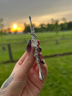 Iridescent Flower Dab Tool Or Bowl Poker