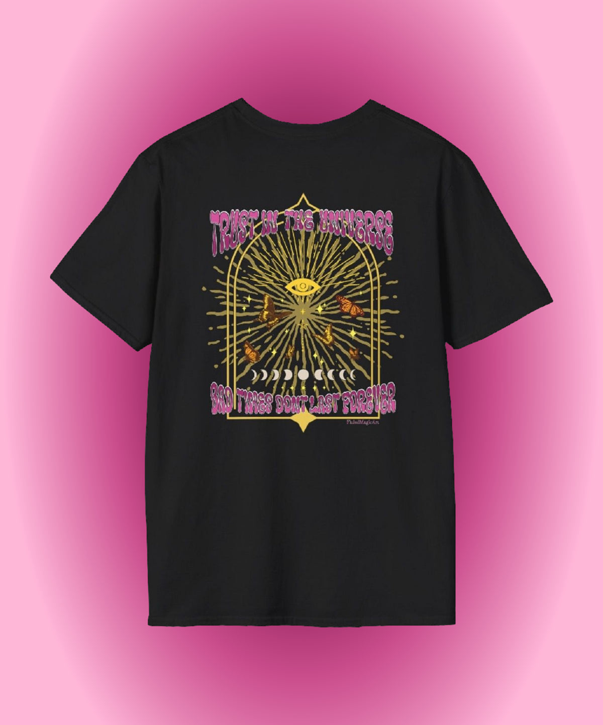 Trust The Universe Graphic T-Shirt | Unisex Softstyle Tee