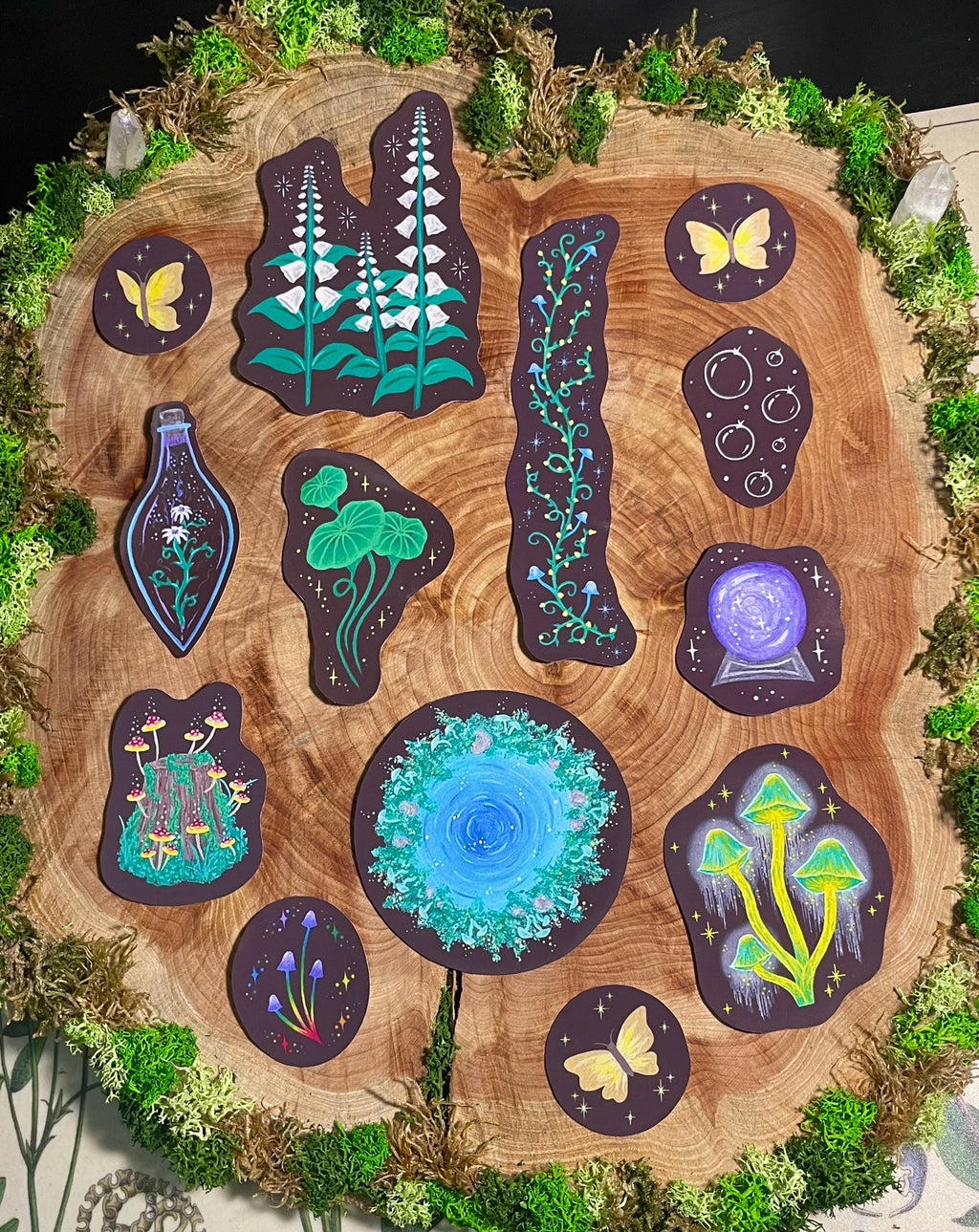 Dark Whimsy Sticker Collection 13 Pack