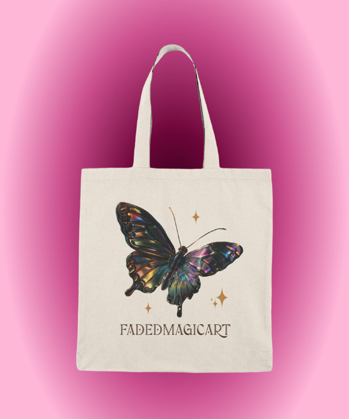 Fuck Normal I Want Magic | Whimsical Positive Energy Tote Bag