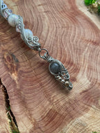 999 Angel Number Smoking Wand With Labradorite