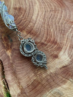 000 Angel Number Smoking Wand With Labradorite