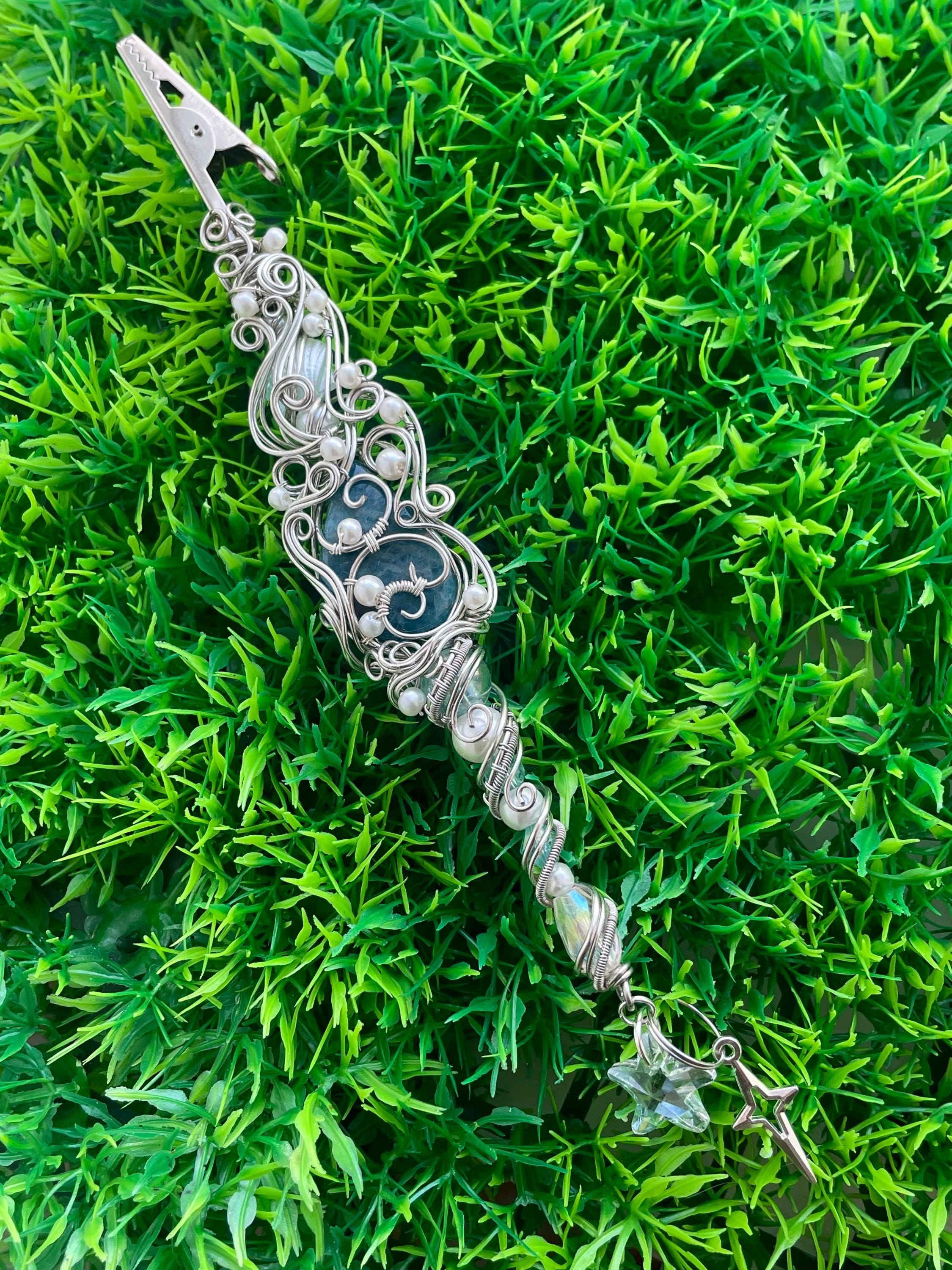 Magic Mermaid Smoking Wand With Blue Apatite