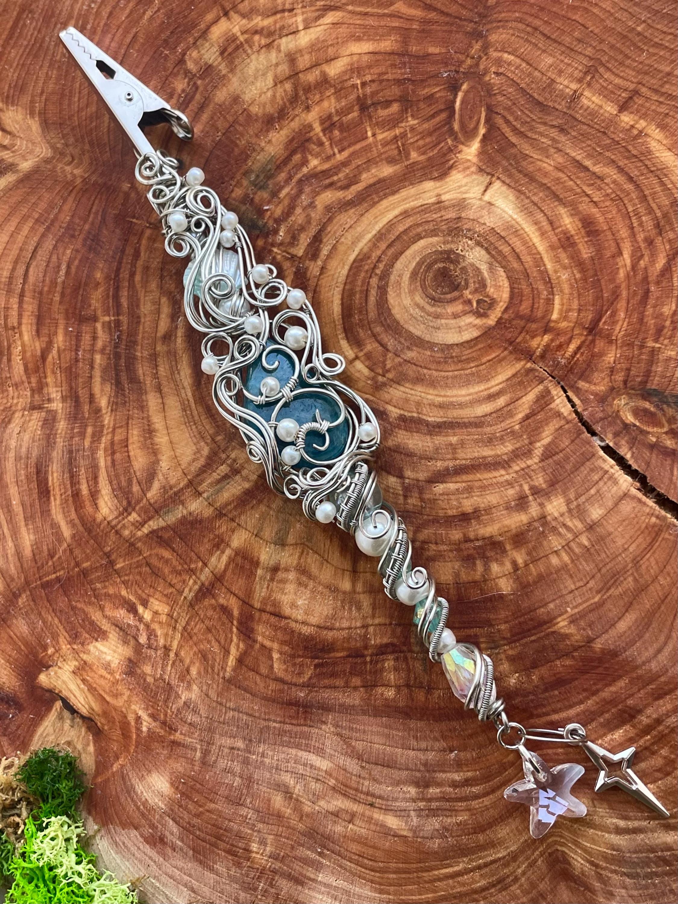 Magic Mermaid Smoking Wand With Blue Apatite
