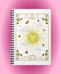 The Sun Tarot Card Spiritual Lined Page Journal | For Manifestation, Spellwork, Shadow Work, Self Reflection, And More